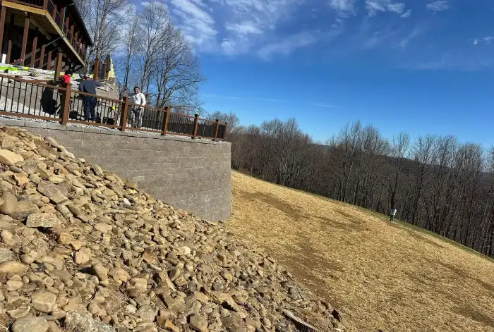 Hardscaping project in Johnson City, TN — paver patios, walkways & retaining walls (6)